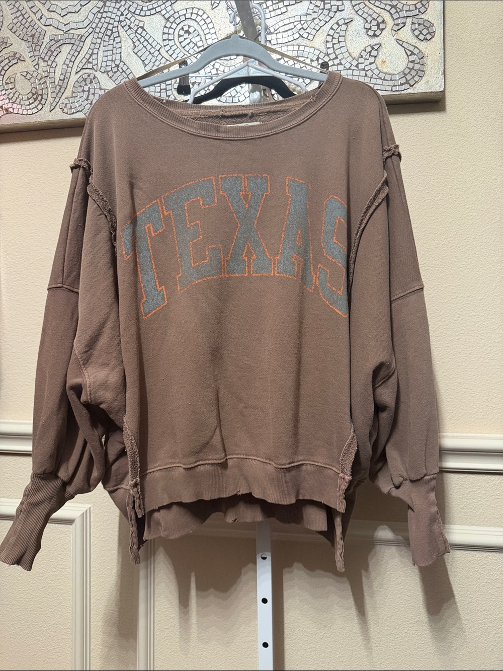 Texas We The Free Graphic Camden Pullover- Texas - Picture 5 of 9